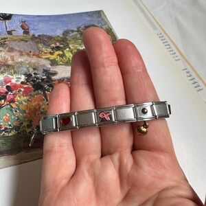 Zoppini Silver Charm Bracelet